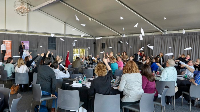 2016 #IABCLI leadership advice on paper airplanes