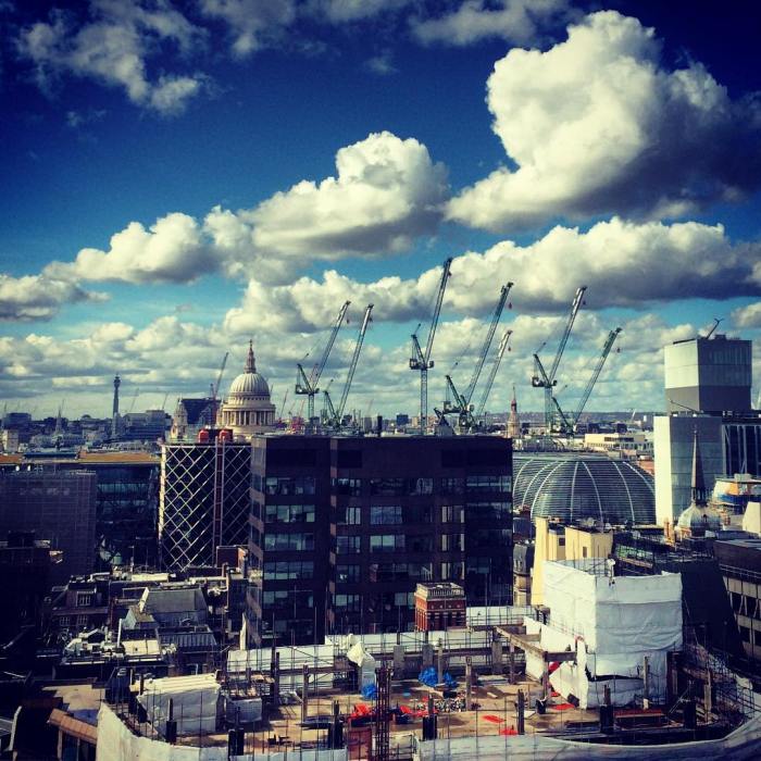 "London, always under construction" - 2016 03 28 @michaelambjorn St Paul's and craned - on Instagram