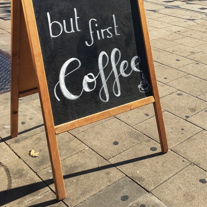 But first coffee - @michaelambjorn