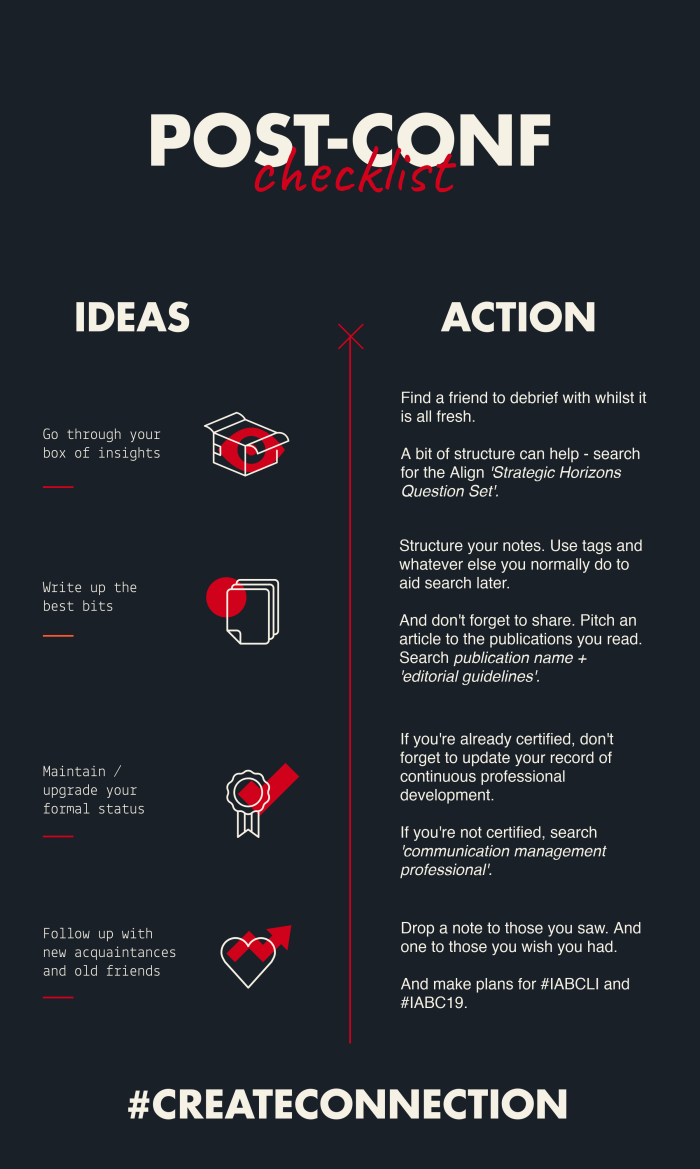 Four ideas that can help you with reflection - and #createconnection